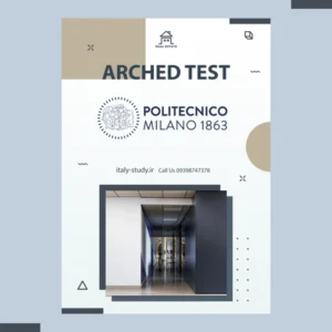 منابع و نمونه سوالات آزمون انگلیسی ARCHED میلان